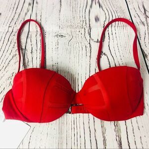 La Perla Vibrant Red Bikini Top